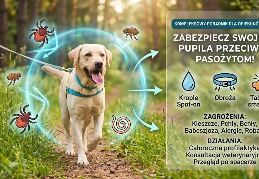 Zabezpiecz swojego pupila przeciwko pasożytom! Kompleksowy poradnik dla opiekunów psów.